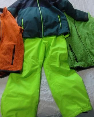 Tuta da ski west Scout bambino/ragazzo