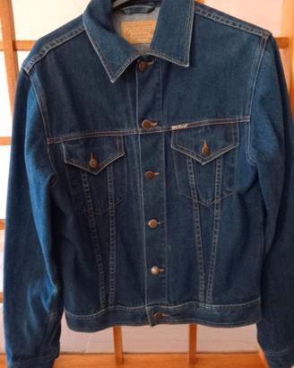Giacca di Jeans Vintage Blu Scuro