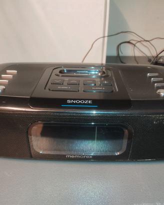 Radiosveglia Docking Station Memorex per Apple