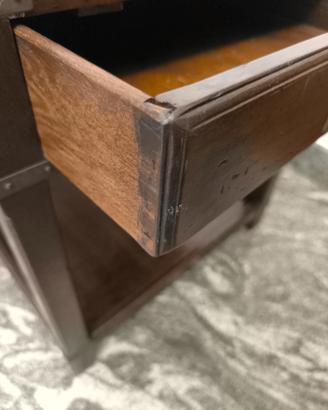 Cassettiera / tavolino stile marina inglese