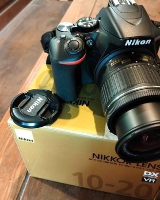NIKON D 3500 18-55 10-20