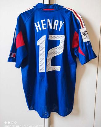 Adidas Maglia Francia Henry # 12 World Cup 2006 xL