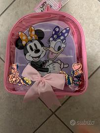 Zainetto Minnie con sticker, colori e album