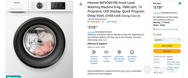 Lavatrice di seconda mano