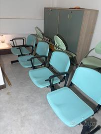 Sedie sala d’attesa - sala riunioni con braccioli