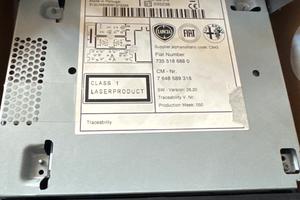 Autoradio originale prodotta da Bosch (Lancia Musa