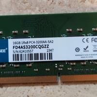 RAM 16gb 16 GB DDR4 PC4-3200AA-SA