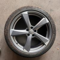 4 Cerchi Audi con gomme michelin pilot 255 40 20