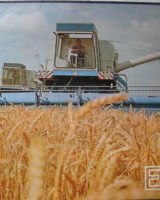 Poster originale  mietitrebbia Fortschritt E 516