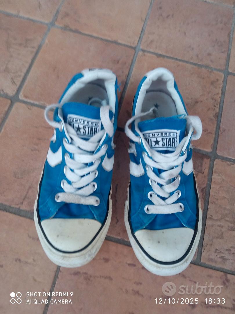 scarpe all star converse blu Abbigliamento e Accessori