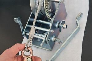 Verricello manuale in acciaio inox da 1360kg NUOVO