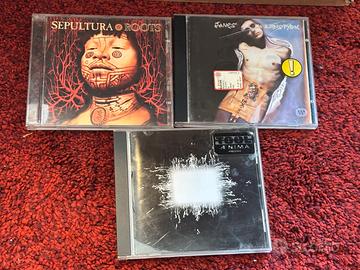 Cd originali TOOL, Sepultura. Janes Addiction