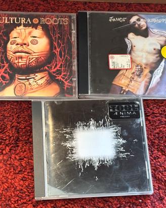 Cd originali TOOL, Sepultura. Janes Addiction