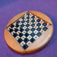 dama da viaggio in legno