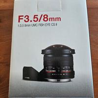 Samyang 8mm f 3.5