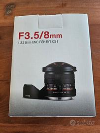 Samyang 8mm f 3.5