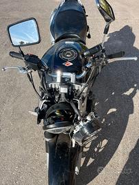 Honda Hornet 600 incidentata