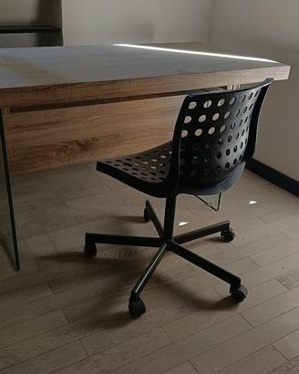 Consolle Scrivania Abaco finitura rovere perfetta