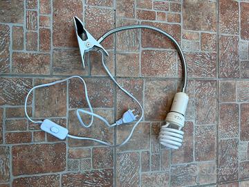Lampada da scrivania / studio con morsetto