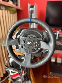Volante Trustmaster T300 ps4/5 e PC + cambio