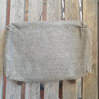 Borsa cuoio canvas esercito svizzero