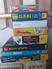 8 giochi per tutte le età 