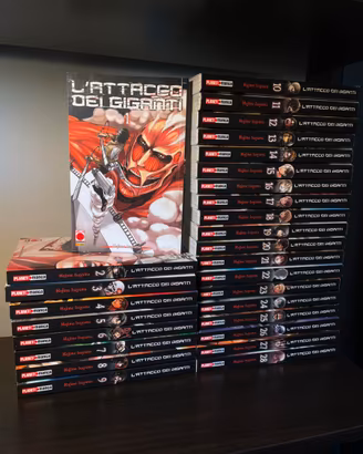 manga L’Attacco dei Giganti - volumi 1-28