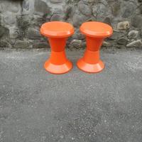 sgabelli Giagant Plast arancioni 