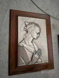 Quadro in argento 925