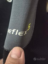 muta da sub piu gilet con cappuccio