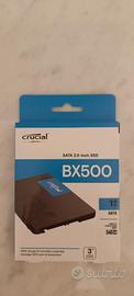 Hard Disk SSD Crucial BX500 1TB SATA 2.5" - Nuovo