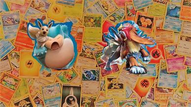 Pokemon GCC: 1000 carte, 1 carta promo, 1 jumbo