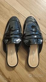 Mules in vernice Nero - taglia 36