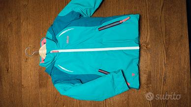 Completo sci bambina 6/7 anni con intimo e pile