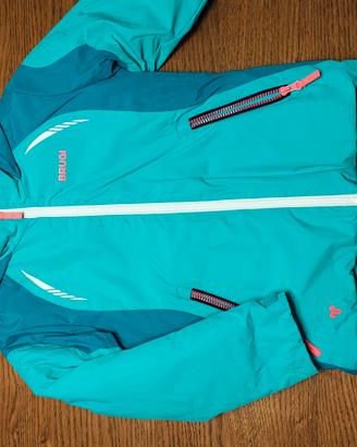 Completo sci bambina 6/7 anni con intimo e pile