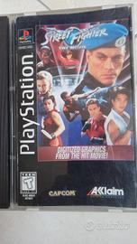 Street Fighter the movie PlayStation 1 raro