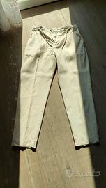 PANTALONI LEGGERI IN LINO VESTIBILITA' COMODA