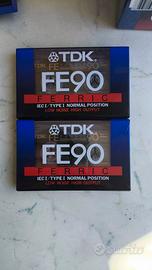 audiocassette tdk Fe 90