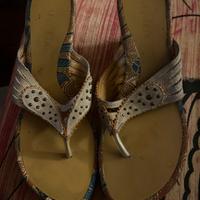 Scarpe infradito café noir