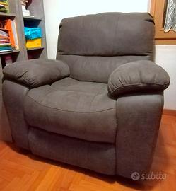 Poltrona reclinabile relax super comoda
