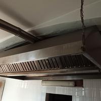 cappa di aspirazione professionale a soffitto