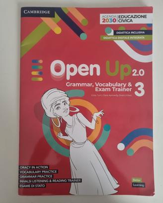 libro Open Up 3 grammar, vocabulario, exam triner