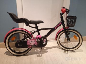 Bici bambina b-twin Spy Hero girl 16"