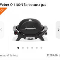 Barbecue a gas della Weber