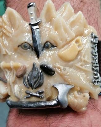 Bracciale uomo Bushcraft Pezzo Unico fatto a mano 