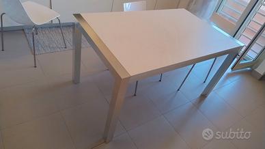 tavolo laminato bianco 