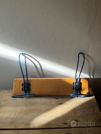 Appendiabiti vintage ganci blu anni 70