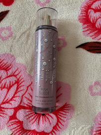 Pink suede acqua profumata