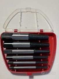 Set di 6pz estrattori per viti danneggiate