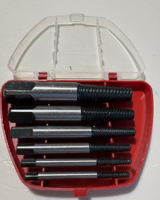 Set di 6pz estrattori per viti danneggiate